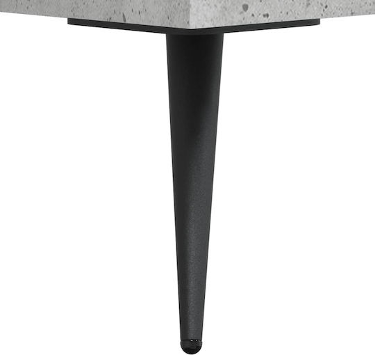 Comoda pentru Dormitor cu 3 sertare Gri 69.5x34x90buc