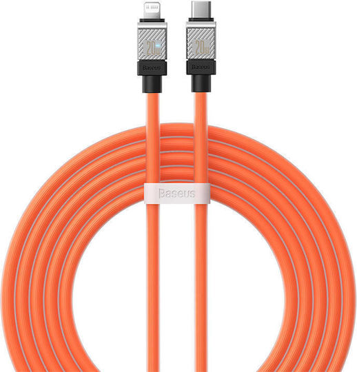 Baseus Coolplay Braided USB to Type-C Cable Πορτοκαλί 2m (CAKW000107)