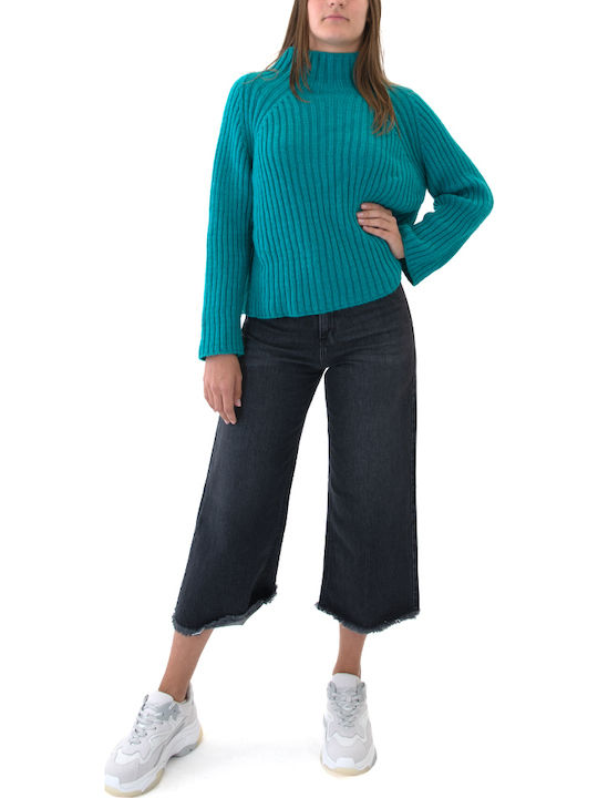 Women's Long Sleeve Sweater Green