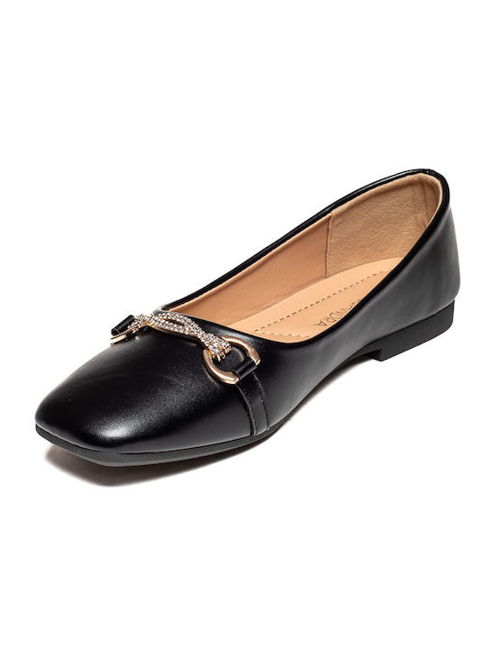 Cassandra Damen Ballerinas in Schwarz Farbe