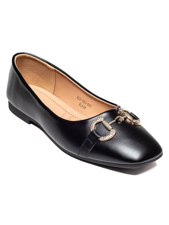 Cassandra Damen Ballerinas in Schwarz Farbe