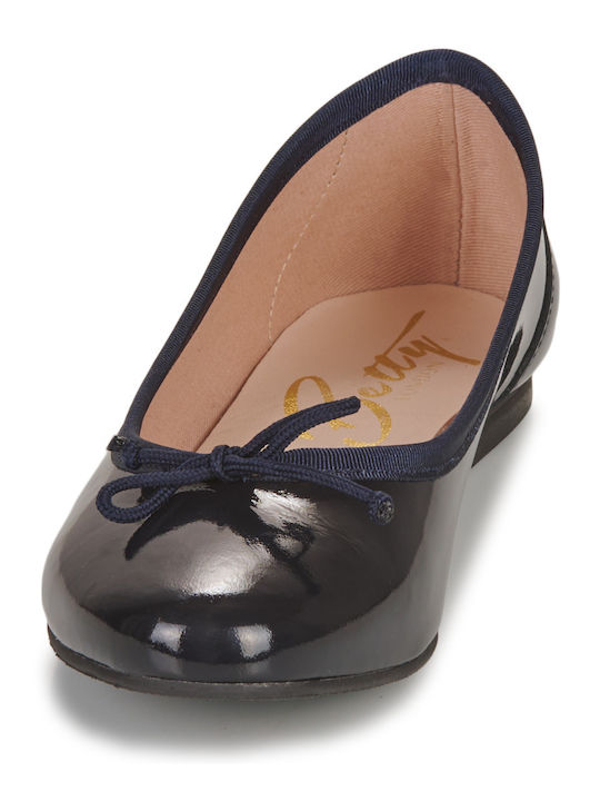 Vrola Damen Ballerinas Marineblau