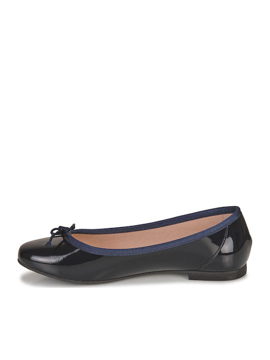 Vrola Damen Ballerinas Marineblau