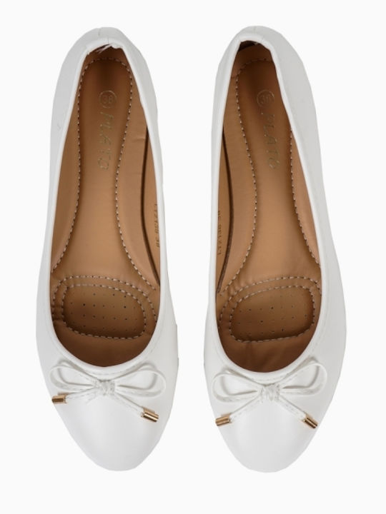 Piazza Shoes Ballerinas White