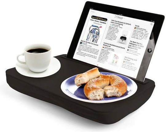 Kikkerland iPad Lap Desk Βάση Tablet Γραφείου έως 12.9" σε Μαύρο χρώμα