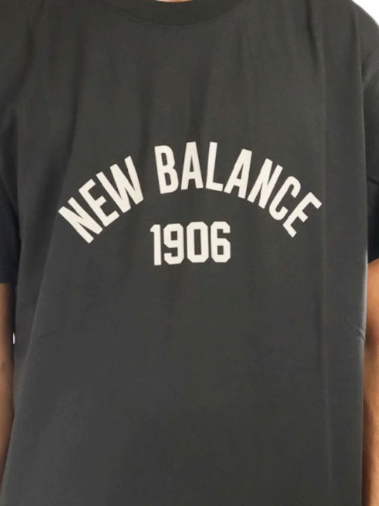 New Balance Essentials T-shirt Bărbătesc cu Mânecă Scurtă Negru