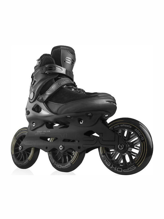 Spokey Prime Pro Inline Rollers Μαύρα Ενηλίκων