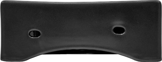 ML-Design Επικαθήμενος Νιπτήρας Κεραμικός 33.5x25.5x13cm Μαύρος