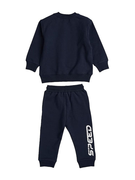 Sprint Kids Sweatpants Set Blue 2pcs