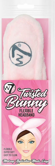 W7 Cosmetics Haarband für Make-up Pink Twisted Bunny