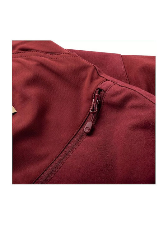 Damen Stoff Hose Rot