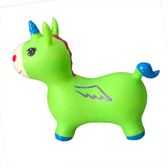 Ustyle Hopper Unicorn Green 50cm