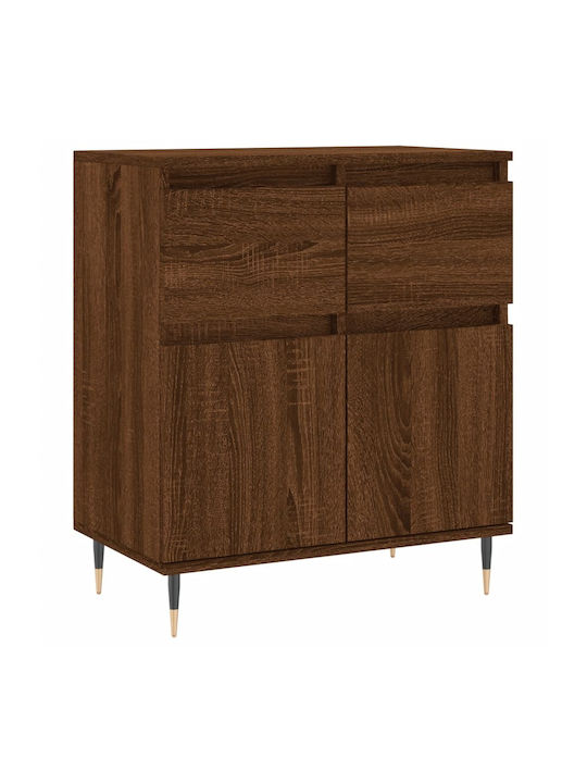 Sideboard Wooden Brown Oak 60x35x70cm