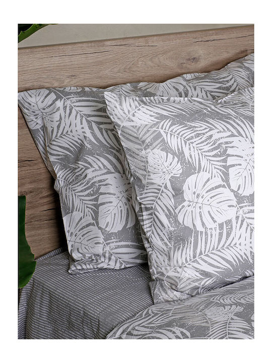 Sunshine Bettbezug Baumwolle Einzelbett 170x250 Feelings Grey