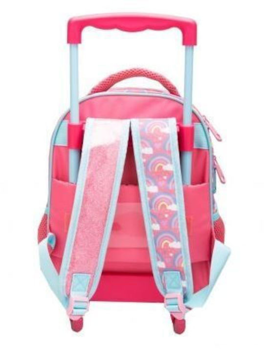 Must Peppa Pig Lovely School Bag Trolley Kindergarten Multicolored