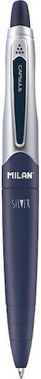 Milan Capsule Silver Στυλό Ballpoint (Διάφορα Χρώματα)