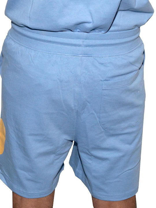 Sportliche Herrenshorts Hellblau
