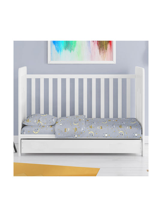 Dimcol Σετ Sweet Dreams 552 Γκρι 120x160εκ.