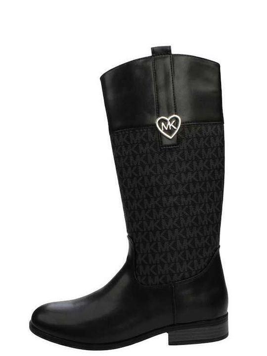 Finley Heart Kinderstiefel mit Reißverschluss Schwarze