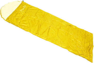 Campus Sleeping Bag Μονό Καλοκαιρινό Fox Yellow