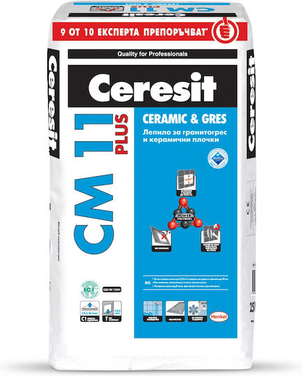 Ceresit Bautechnik CM 11 Plus Klebstoff Kacheln Grau 25kg