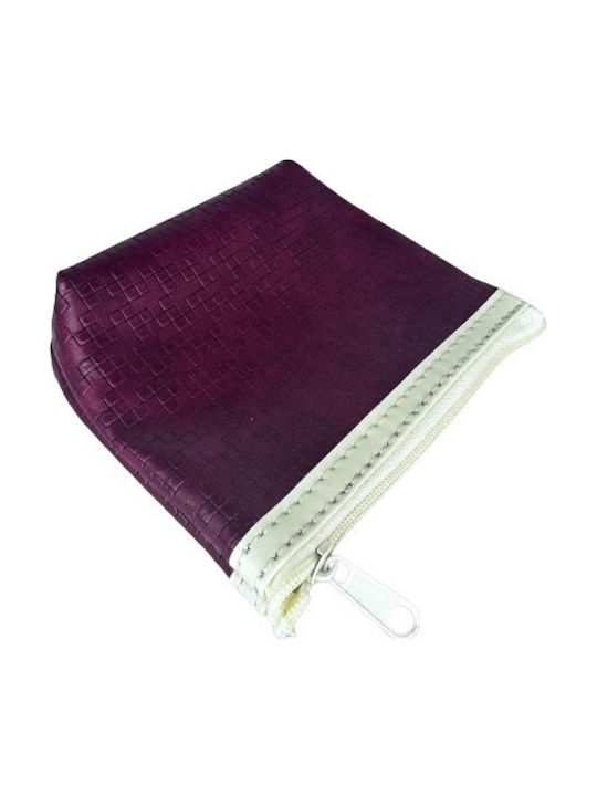 Mic Portofel de damă Clasice Burgundy