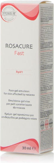 Synchroline Rosacure Fast 24ωρο Ενυδατικό Κρέμα-Gel Προσώπου κατά της Ερυθρότητας 30ml