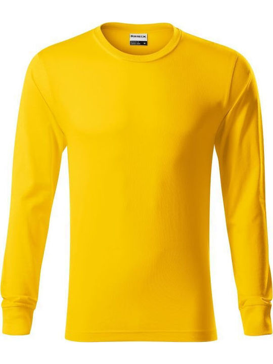 Rimeck Werbe-T-Shirt in Gelb Farbe