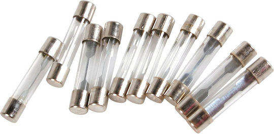 Car Fuse Set Glass Rounds 10pcs