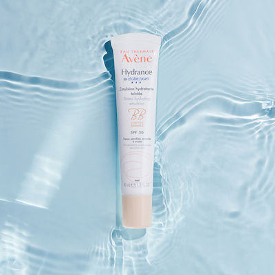 Avene Hydrance Light 24ωρο Ενυδατικό Γαλάκτωμα Προσώπου με Χρώμα και SPF30 για Κανονικές/Μικτές Επιδερμίδες κατά των Ατελειών 40ml