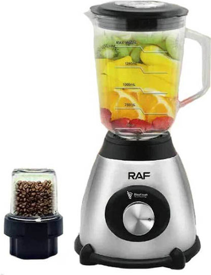 Raf Блендер със Стъклена Кана 1,5 л 1000W Inox R.295