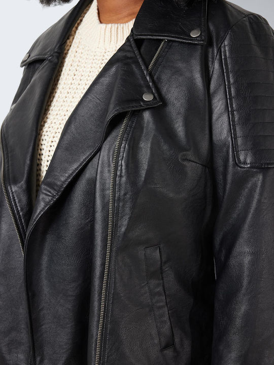 Γυναικείο Biker Jacket Μαύρο