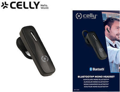 Celly BH8 Earbud Bluetooth Handsfree Ακουστικό Μαύρο