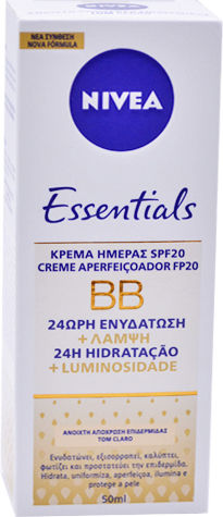 Nivea Essentials BB Cream Lumină 24h Cremă Față de zi cu SPF20 50ml