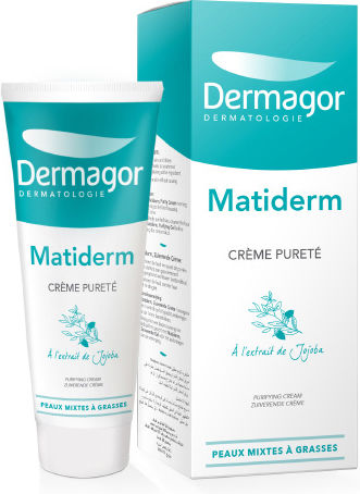 Dermagor Matiderm Ενυδατική Κρέμα Προσώπου Ημέρας κατά της Ακμής με Aloe Vera 40ml