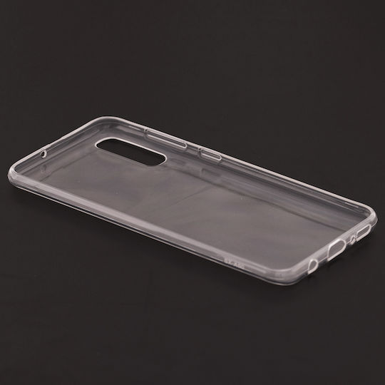 Techsuit Umschlag Rückseite Silikon Transparent (Galaxy A30s)