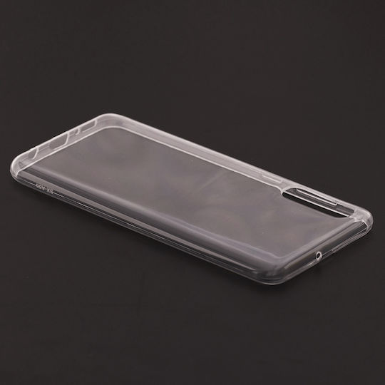 Techsuit Umschlag Rückseite Silikon Transparent (Galaxy A30s)