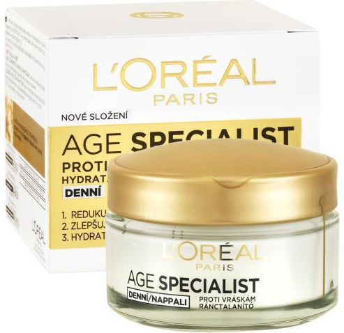 L'Oreal Paris Age Specialist 24h Day Face Cream for Moisturizing & Anti-Aging with Collagen 50ml