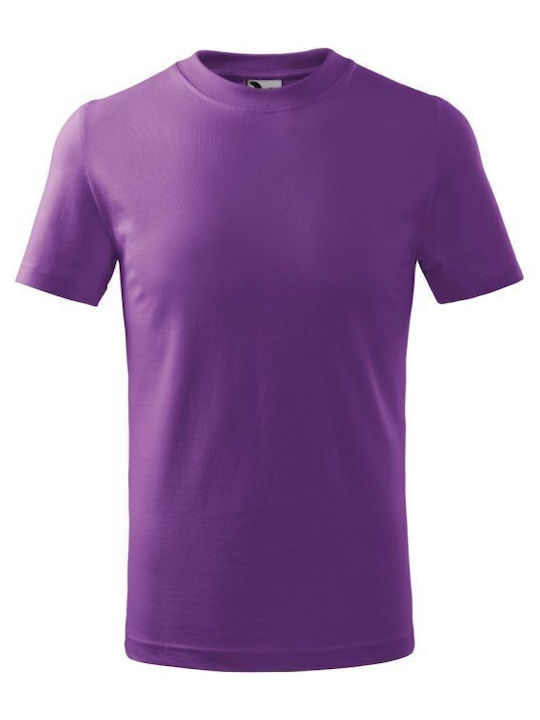 Kinder-T-Shirt Lila