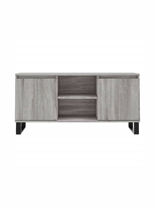 Έπιπλο Τηλεόρασης Γκρι Μ104xΠ35xΥ50cm