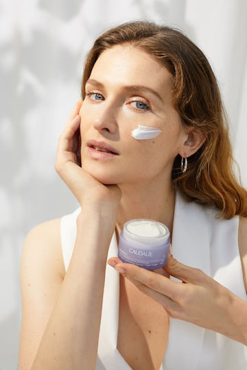 Caudalie Vinoperfect Glycolic Κρέμα Προσώπου Νυκτός για Ενυδάτωση, Πανάδες & Λεύκανση με Βιταμίνη C 50ml