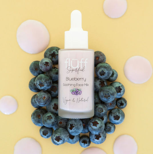 Fluff Blueberry Хидратиращ Дневен Крем За Лице с Хиалуронова Киселина и Филтрат от Охлюви 40ml