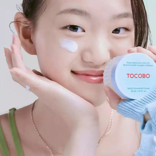 Tocobo Multi Ceramide Ενυδατική Κρέμα Προσώπου Ημέρας με Υαλουρονικό Οξύ 50ml