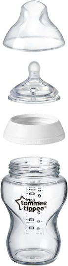 Tommee Tippee Σετ Πλαστικά Μπιμπερό Closer to Nature Κατά των Κολικών με Θηλή Σιλικόνης για 0+ μηνών Πολύχρωμο 260ml 3τμχ