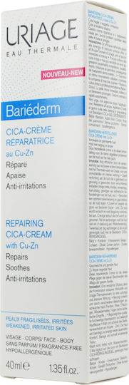 Uriage Bariederm 24h Cream Face with Centella Asiatica 40ml