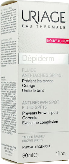 Uriage Depiderm Light Lightweight Cream Face Day with SPF15 30ml