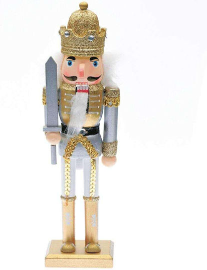Aca King Wooden Christmas Nutcracker 60cm Gold