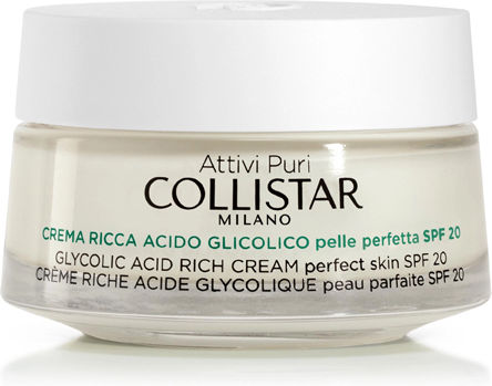 Collistar Pure Actives Rich Cream Face Day with SPF20 50ml