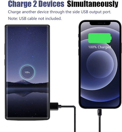Techsuit Back Cover Μαύρο (Galaxy Note 10)