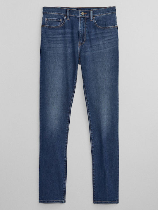 Men's Jeans Pants with Slim Fit Blue